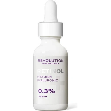 Сироватка Revolution Skincare 0,3% ретинол з вітамінами та гіалуроновою кислотою 1×1 шт.: ціни та характеристики