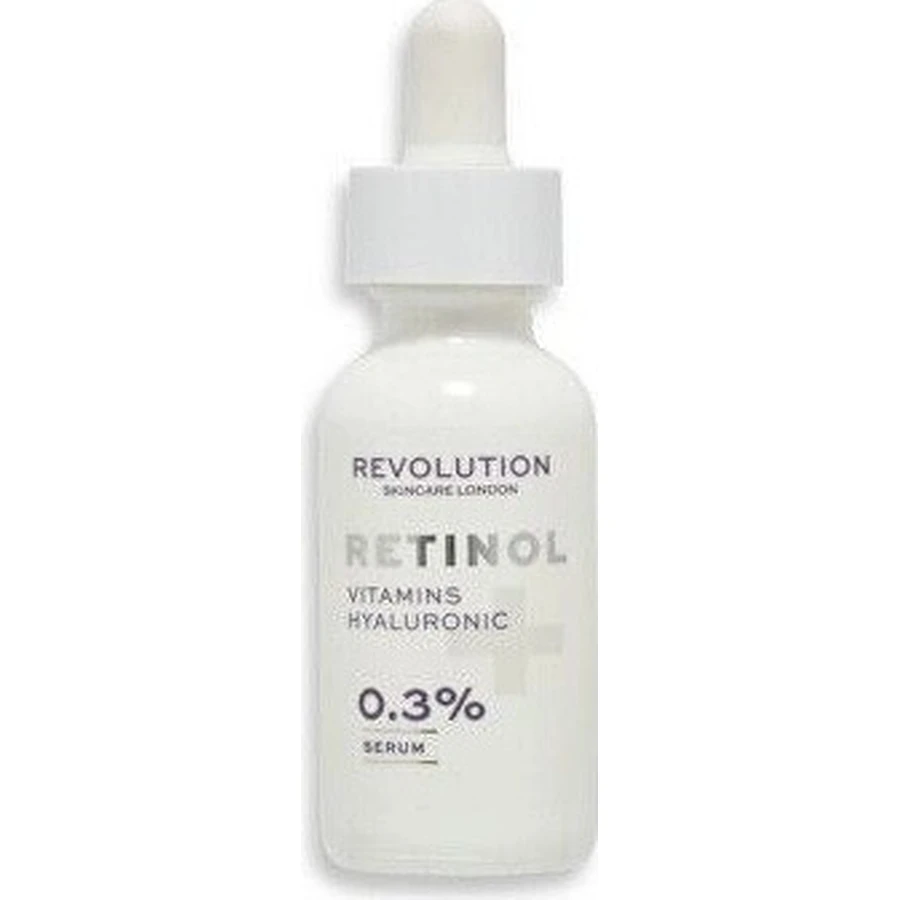 Сироватка Revolution Skincare 0,3% ретинол з вітамінами та гіалуроновою кислотою 1×1 шт.: ціни та характеристики