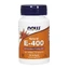 Now Foods Natural E-400, витамин Е, 50 капсул