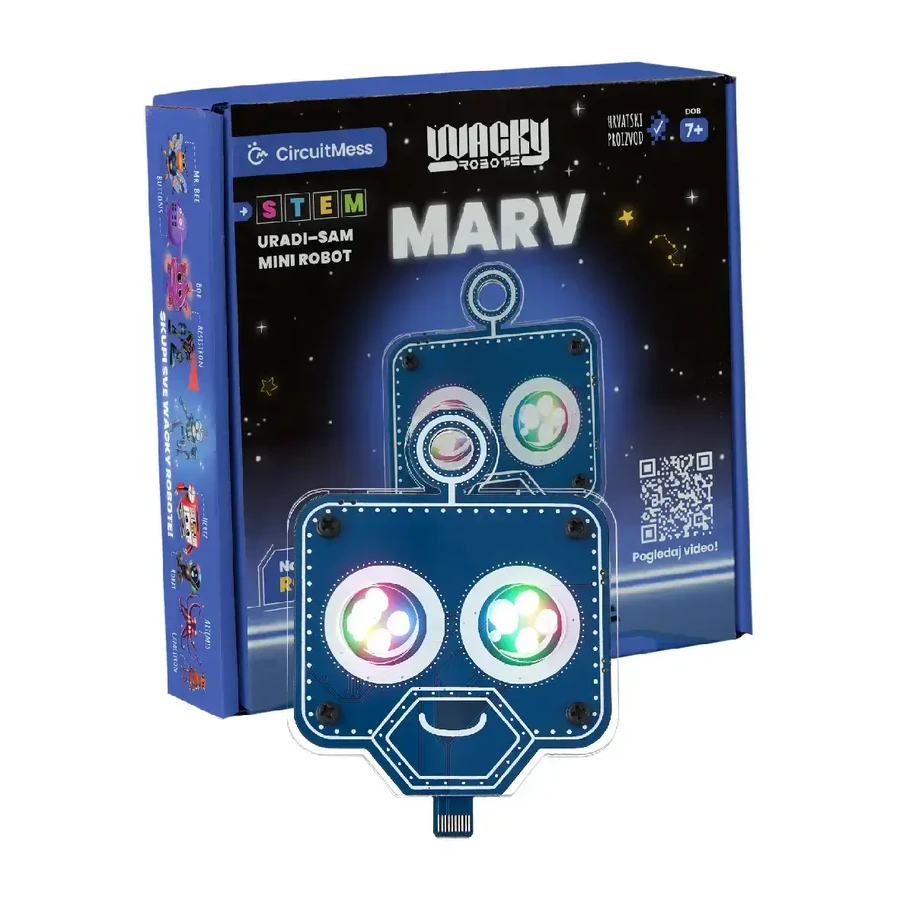 Набор для робототехники Stem Wacky Robots, 7+ лет, Marv, CircuitMess: цены и характеристики