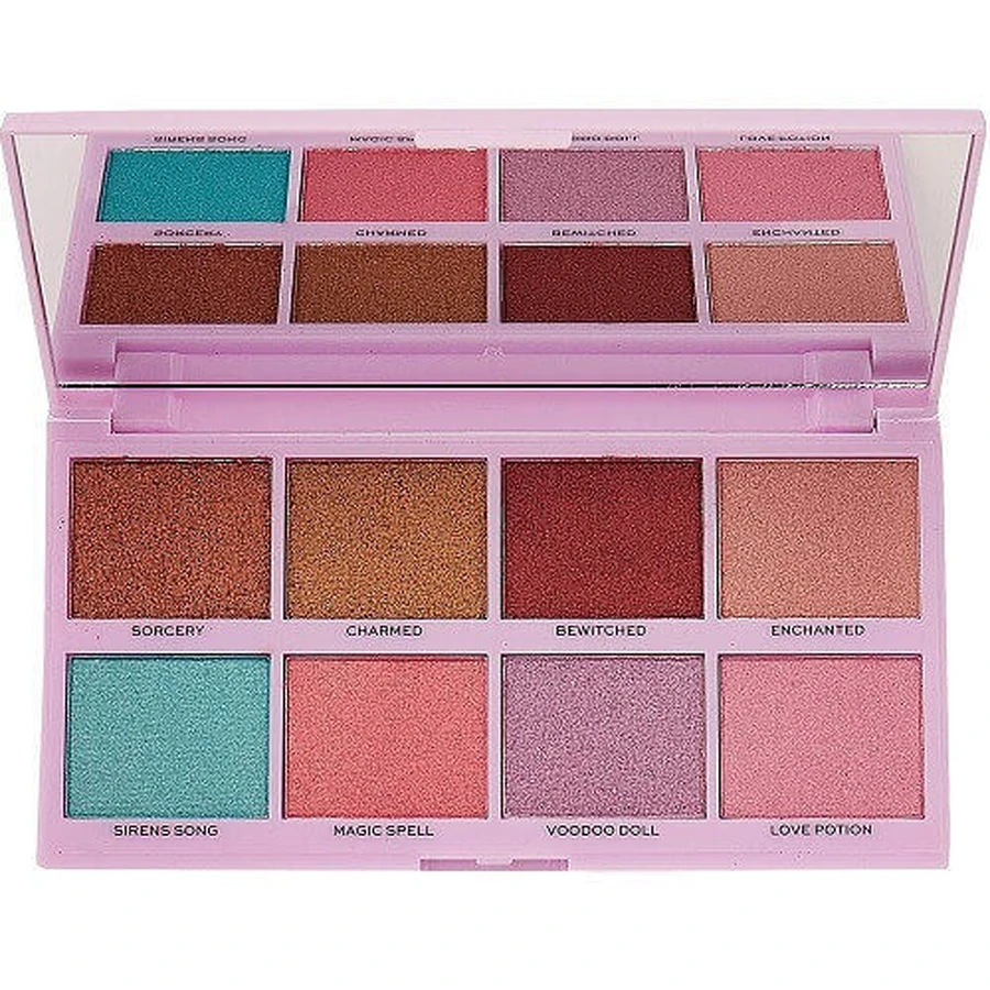 Палитра для макияжа Makeup Revolution, пигмент Under Your Spell, 8 мерцающих румян: цены и характеристики