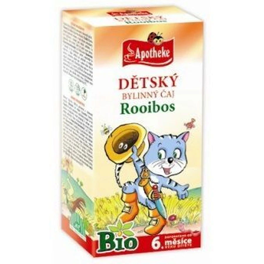 Apotheke Organic Дитячий чай ройбуш, 20 х 1,5 г: ціни та характеристики