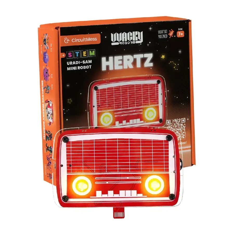 Набір для робототехніки Stem Wacky Robots, 7+ років, Hertz, CircuitMess: ціни та характеристики