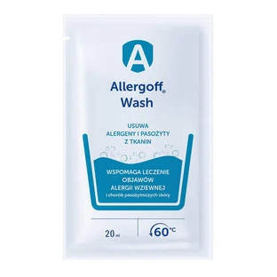 Нейтралізатор для тканин Allergoff, 6 штук по 20 мл
