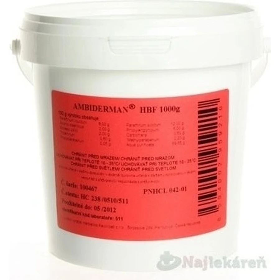 AMBIDERMAN HBF - HR 1×1000 г, кремовая основа: цены и характеристики