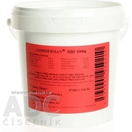 AMBIDERMAN HBF - HR 1×1000 г, кремовая основа: цены и характеристики