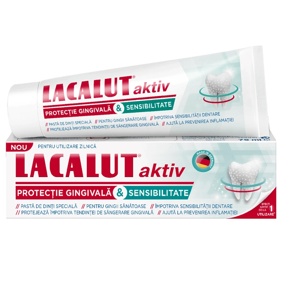 Зубная паста Lacalut Aktiv Sensitivity, 75 мл, Theiss Naturwaren: цены и характеристики