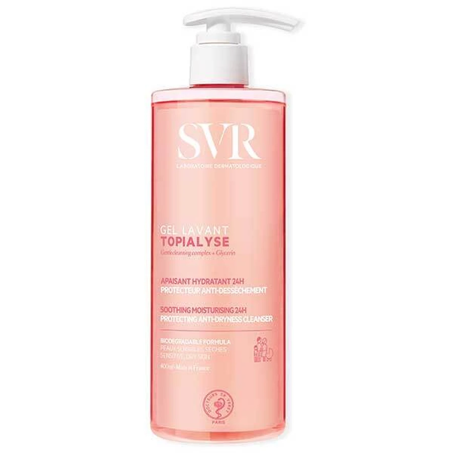 SVR Topialyse Gel Lavant Біорозкладний ел, 400 мл: ціни та характеристики