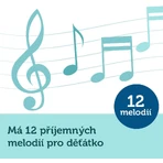 Canpol babies Контрастне газове колесо з мелодіями SENSORY: ціни та характеристики
