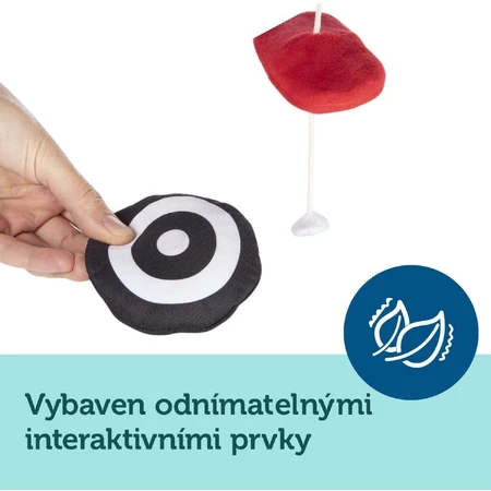 Canpol babies Контрастне газове колесо з мелодіями SENSORY: ціни та характеристики