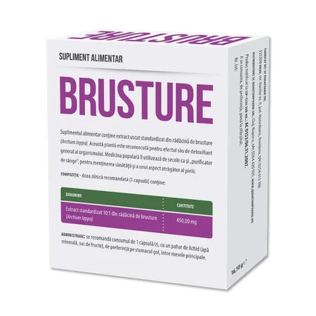 Екстракт кореня лопуха Brusture Parapharm, 30 капсул: ціни та характеристики