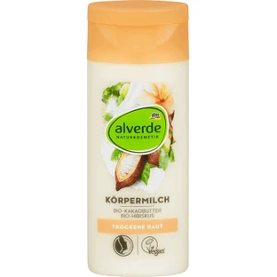 Alverde Naturkosmetik Молочко для тіла з маслом какао, 50 мл