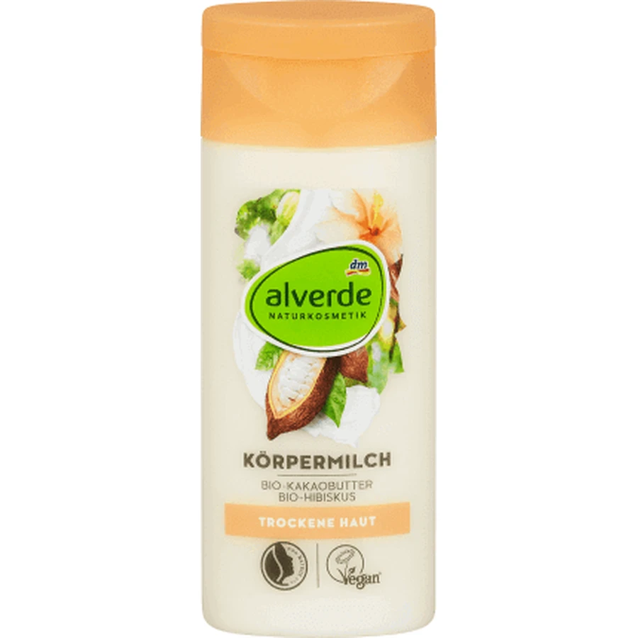 Alverde Naturkosmetik Молочко для тіла з маслом какао, 50 мл: ціни та характеристики