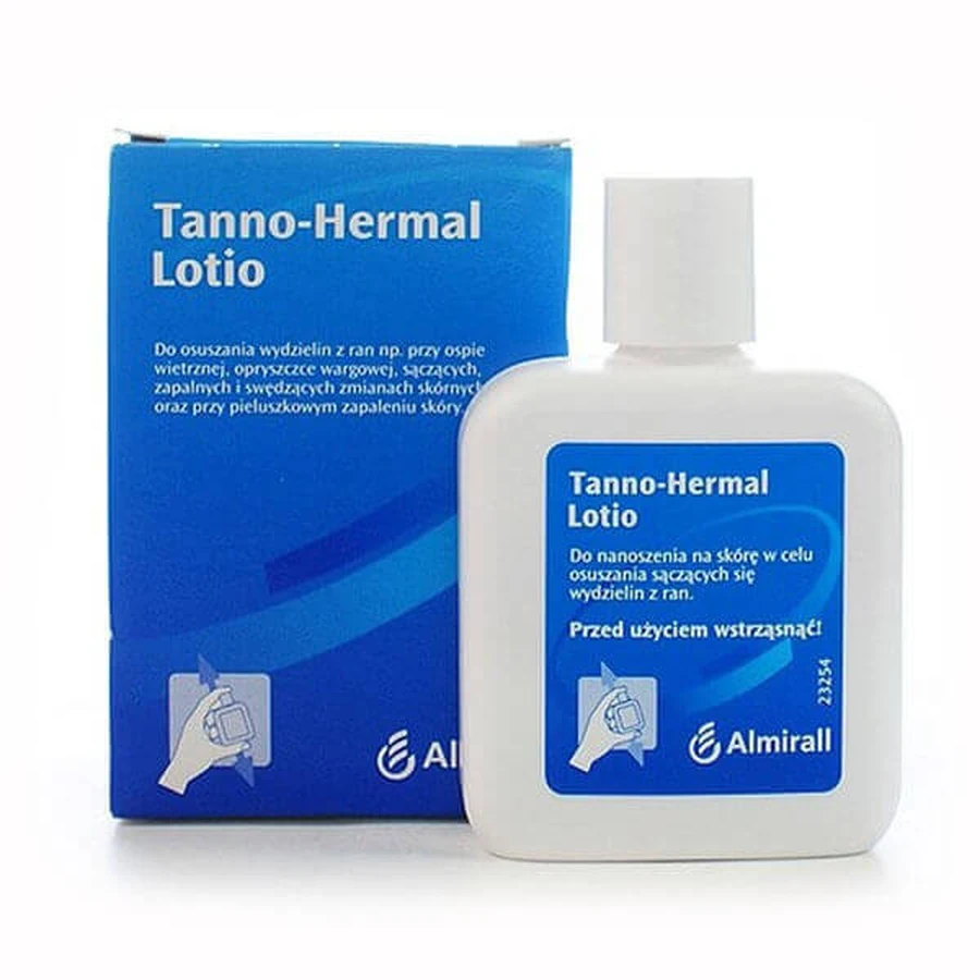 Tanno-Hermal Lotio, лосьйон, 100 г ЗАБРУДНЕНА УПАКОВКА: ціни та характеристики