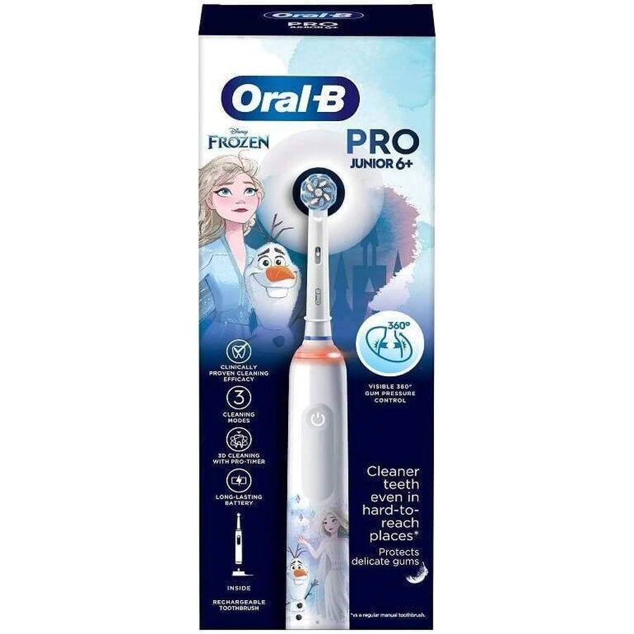 Электрическая зубная щетка Oral-B Pro Junior and Beauty: цены и характеристики
