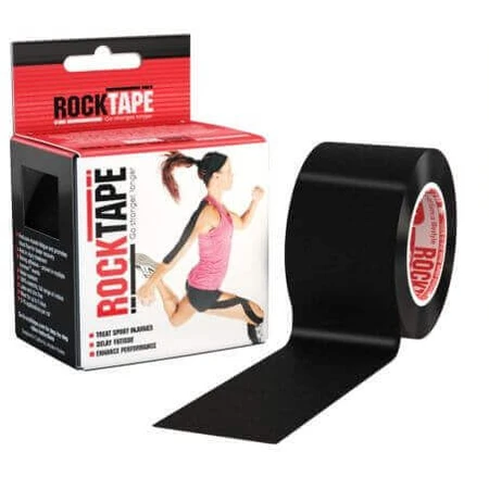 Кинезиологическая лента RockTape 5 м: цены и характеристики