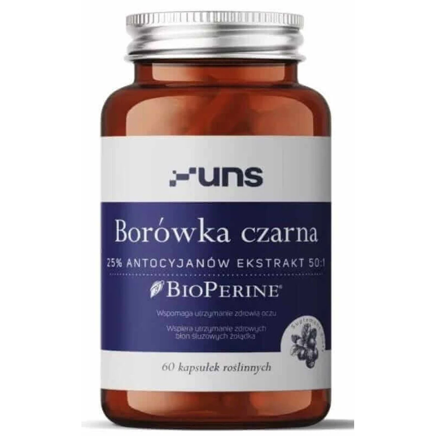 Черника 450 мг 60 капсул UNS: цены и характеристики