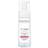 Dermedic Redness, успокаивающая очищающая пенка, для сосудистой кожи со склонностью к гиперреактивности, эритеме и розацеа, 150 мл