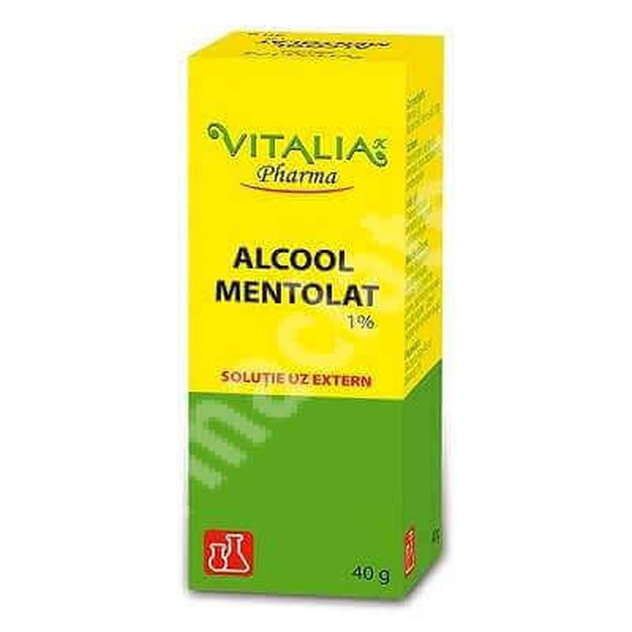 Ментоловый спирт 1% Vitalia, 40 г, Viva Pharma: цены и характеристики