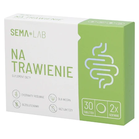SEMA Lab Na Trawienie, 30 таблеток в пленочной оболочке ДЕФЕКТИРОВАННАЯ УПАКОВКА: цены и характеристики