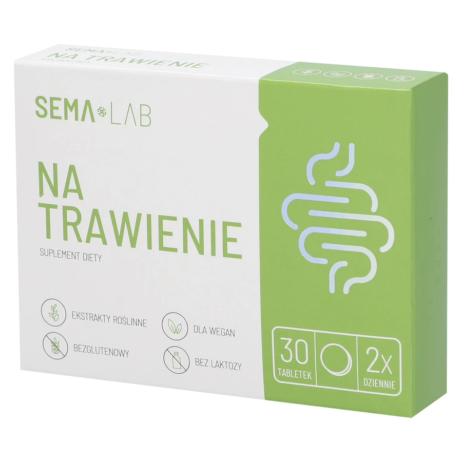 SEMA Lab Na Trawienie, 30 таблеток в пленочной оболочке ДЕФЕКТИРОВАННАЯ УПАКОВКА: цены и характеристики