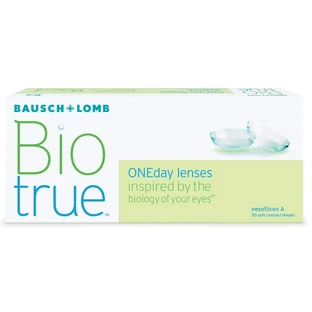 Одноденні лінзи Biotrue OneDay, -02.25, 30 штук, Bausch Lomb