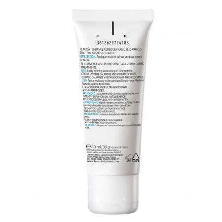 La Roche-Posay Effaclar H Iso-Biome зволожуючий і заспокійливий крем для жирної шкіри, 40 мл: ціни та характеристики