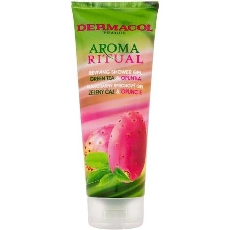 Гель для душу Dermacol Aroma Ritual Зелень і опунція 1×250 мл, зволожує шкіру: ціни та характеристики