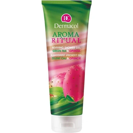 Гель для душу Dermacol Aroma Ritual Зелень і опунція 1×250 мл, зволожує шкіру: ціни та характеристики