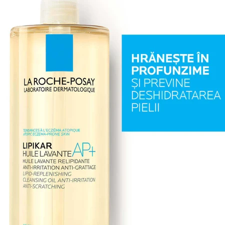 La Roche-Posay Lipikar AP+ Липидовосстанавливающее очищающее масло для сухой кожи с атопическими тенденциями, 750 мл: цены и характеристики