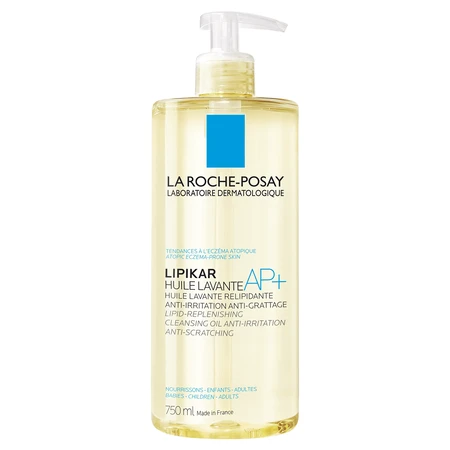 La Roche-Posay Lipikar AP+ Липидовосстанавливающее очищающее масло для сухой кожи с атопическими тенденциями, 750 мл: цены и характеристики