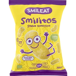 Smileat Органические кукурузные чипсы Смилитос 38 г