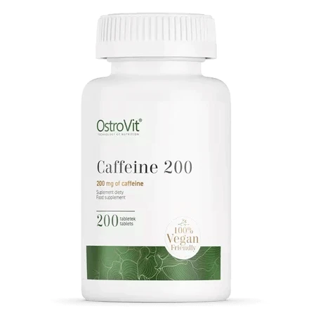 OstroVit Caffeine 200, кофеїн 200 мг, 200 таблеток: ціни та характеристики
