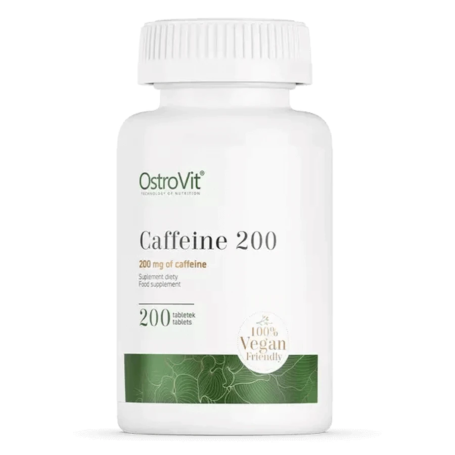 OstroVit Caffeine 200, кофеїн 200 мг, 200 таблеток: ціни та характеристики