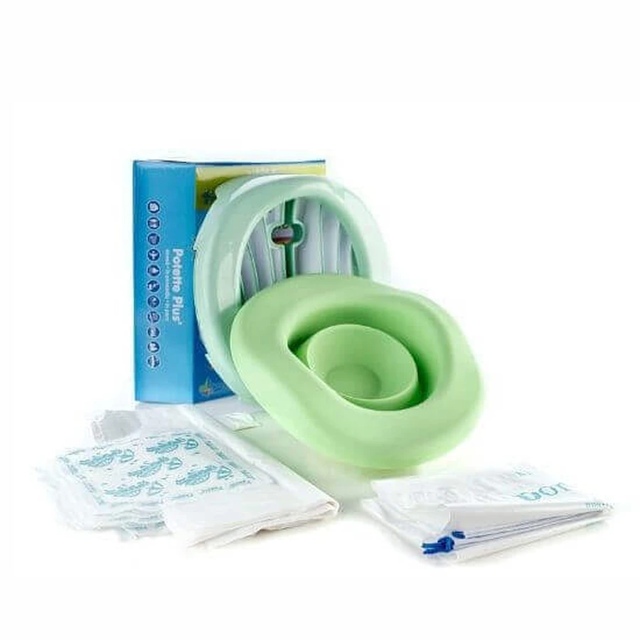 Портативний горщик Potette Plus 2 в 1, зелений: ціни та характеристики