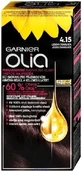 Garnier Olia стійка фарба для волосся 4.15 Крижаний шоколад набір 1×1, стійка фарба для волосся