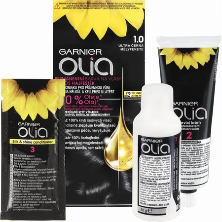 Garnier Olia стійка фарба для волосся 4.15 Крижаний шоколад набір 1×1, стійка фарба для волосся: ціни та характеристики