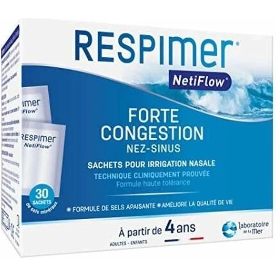 Пакеты RESPIMER 1×30 шт, для промывания носа и синусов: цены и характеристики