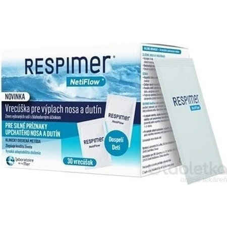 Пакеты RESPIMER 1×30 шт, для промывания носа и синусов: цены и характеристики