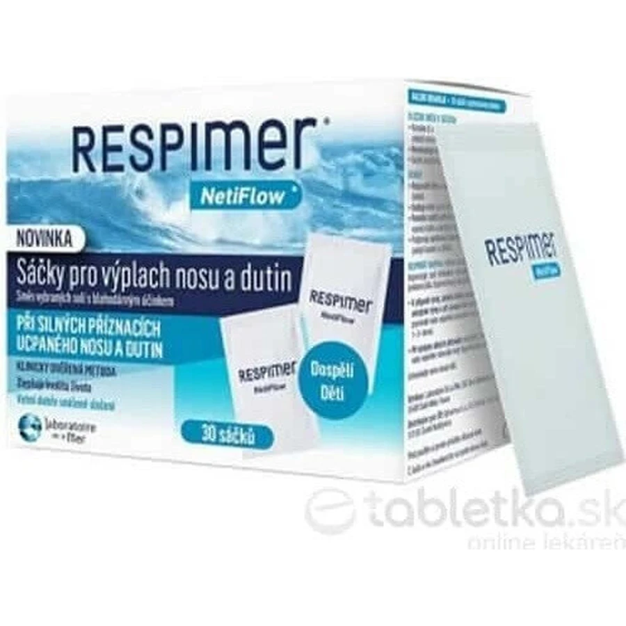 Пакеты RESPIMER 1×30 шт, для промывания носа и синусов: цены и характеристики