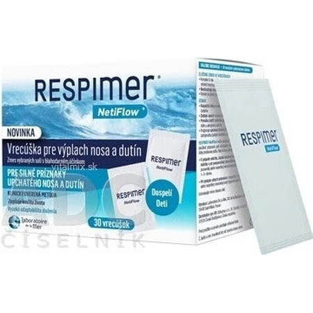 Пакеты RESPIMER 1×30 шт, для промывания носа и синусов: цены и характеристики