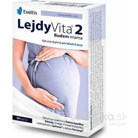 LejdyVita 2 Буду мамою 1×30 cps, дієтична добавка: ціни та характеристики