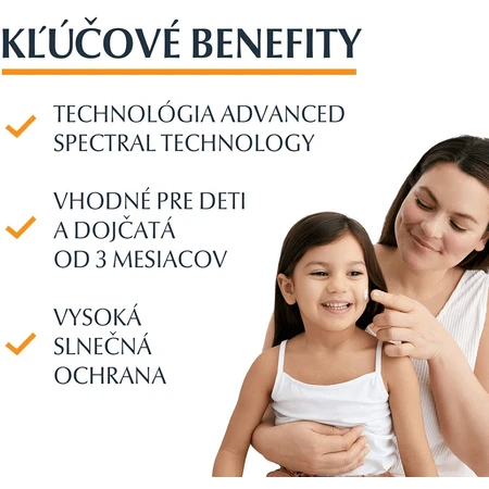 Eucerin SUN Дитячий спрей для чутливого захисту SPF 50+ 200 мл: ціни та характеристики