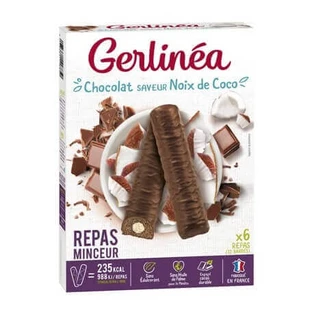 Кокосовые шоколадные плитки, 372 г, Gerlinea