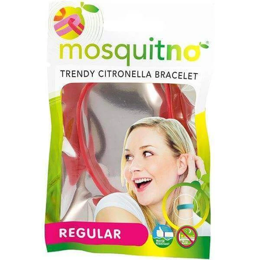 Браслет MosquitNo Регулярный аромат цитронеллы 1×1 шт, браслет от комаров: цены и характеристики