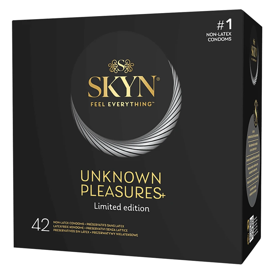 Набір презервативів Unimil Skyn Feel Everything Unknown Pleasures + Limited Edition, 42 шт.: ціни та характеристики