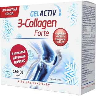 GelActiv 3-Collagen Forte подарочная упаковка 180 капсул