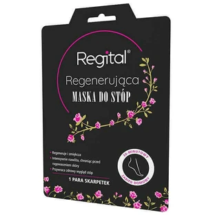 Regital, Маска для ног, регенерирующая, 1 пара