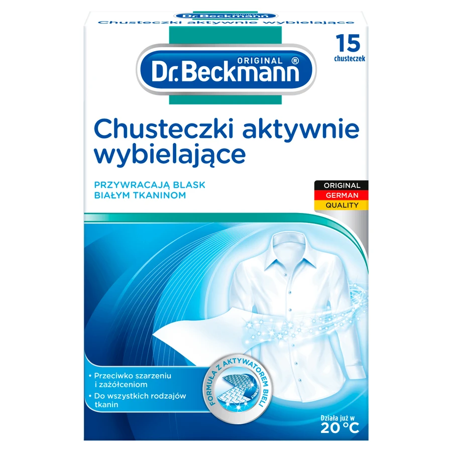 Dr. Beckmann, активні відбілюючі серветки, 15 шт.: ціни та характеристики