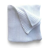 Трикотажний плед, 80 x 100 см, Breeze White, Tuxi